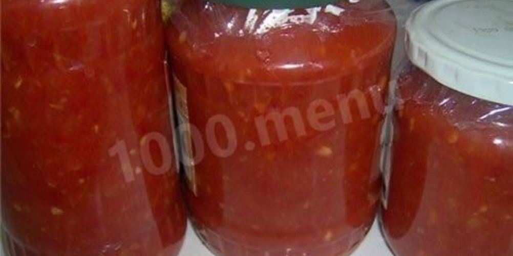 Рецепт аджики из помидоров и болгарского перца
