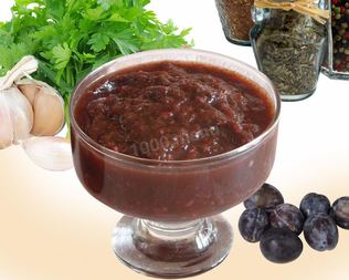 Аджика из слив классическая