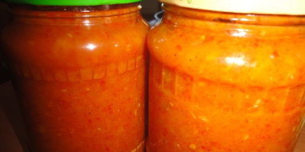 Рецепт аджики к макаронам