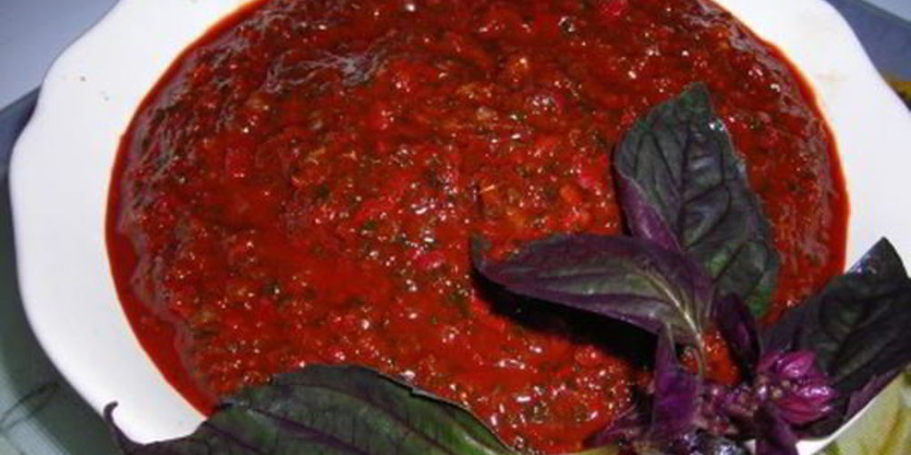 Рецепт аджики кавказской