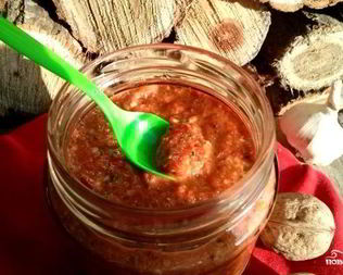 Аджика острая без варки