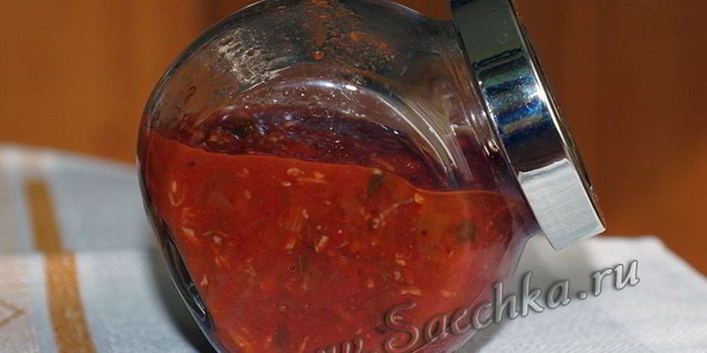 Рецепт аджики острой