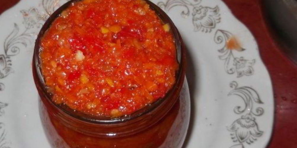 Рецепт аджики с морковью и перцем