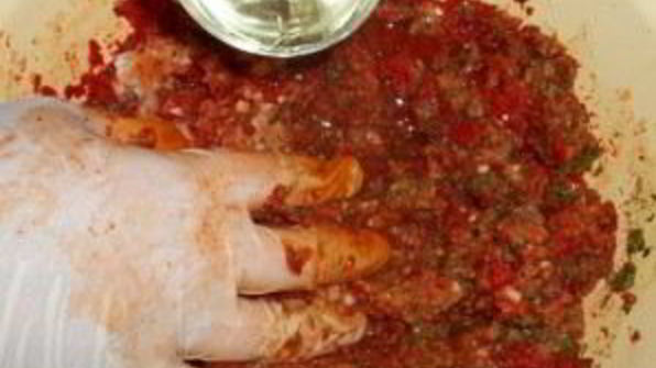 аджика с орехами