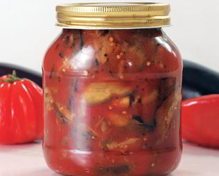 Баклажаны в аджике на зиму