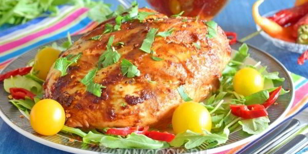Рецепт куриной грудки в аджике