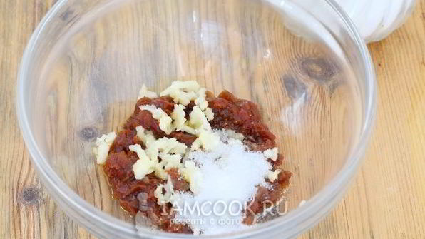 куриная грудка в аджике