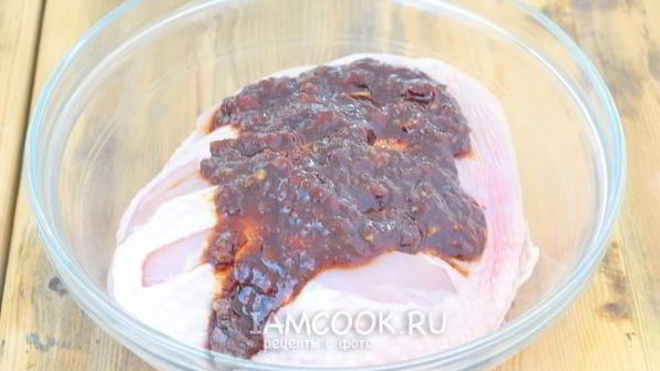 куриная грудка в аджике