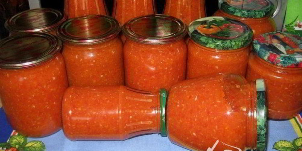 Рецепт моей аджики