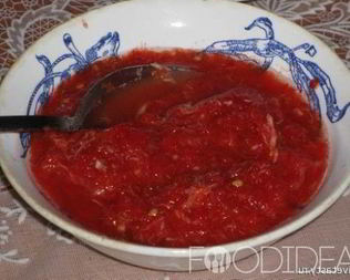 Сырая аджика