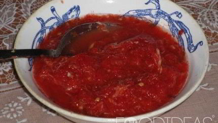 Сырая аджика