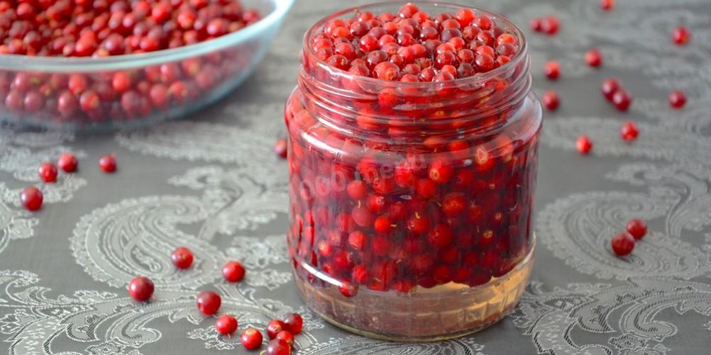 Рецепт брусники на зиму без варки