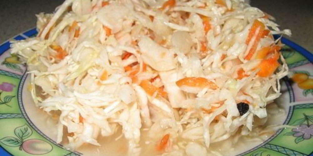 Рецепт домашней квашеной капусты с морковью