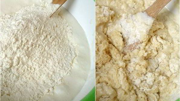 булочки слоеные с джемом и вареной сгущенкой