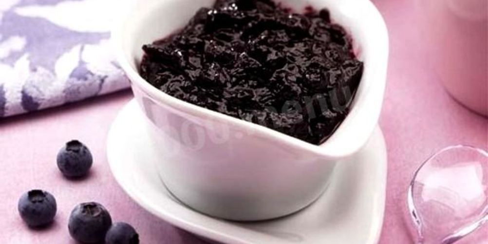 Рецепт черничного джема на зиму