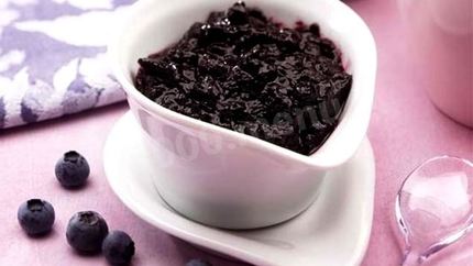 Черничный джем на зиму