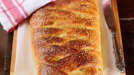 Датская коса с джемом