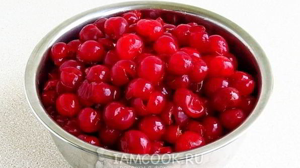 джем из вишни и красной смородины