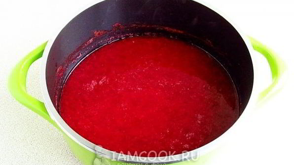 джем из вишни и красной смородины