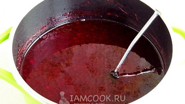 джем из вишни и красной смородины