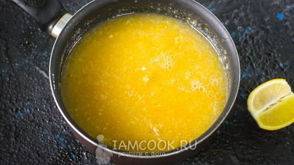 лимонный джем