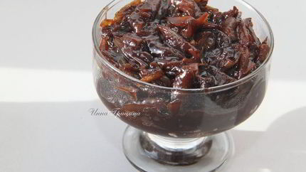 Луковый джем с шоколадом