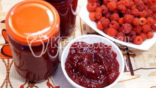 малиновый джем без косточек