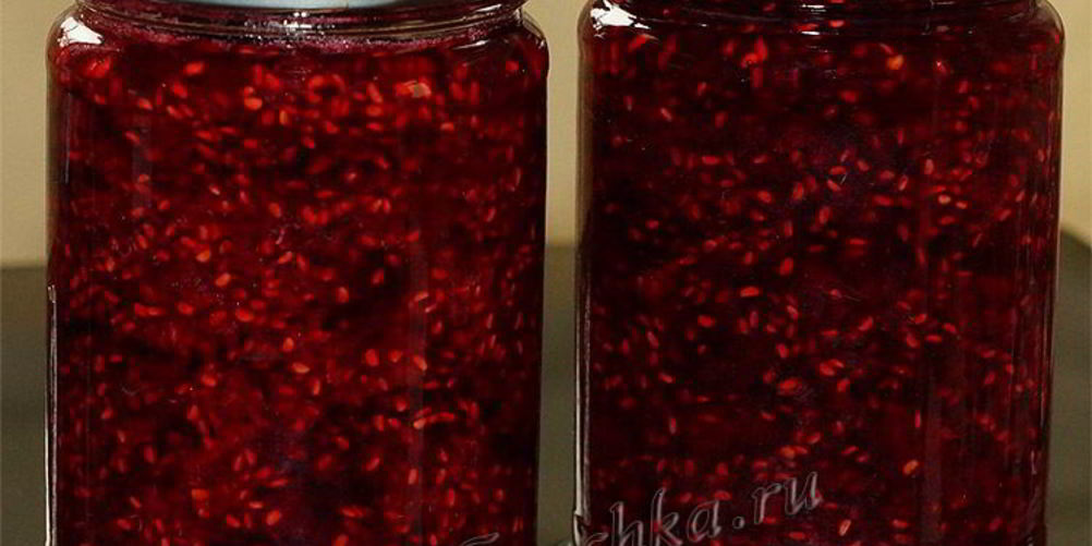 Рецепт малинового джема
