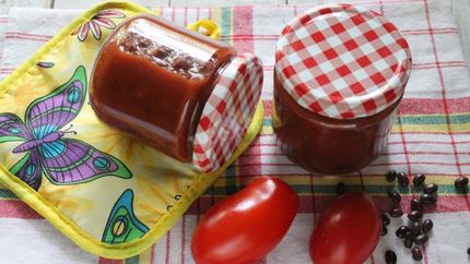 Фасоль в томате на зиму