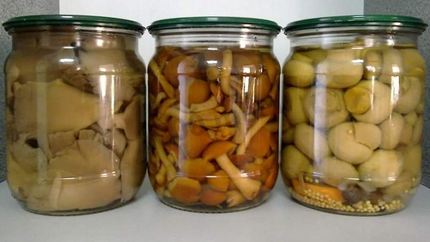 Грибы на зиму без стерилизации