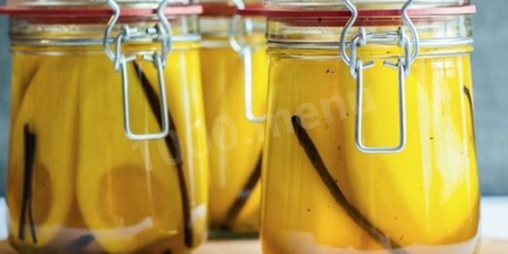 Рецепт груш с ванилью на зиму