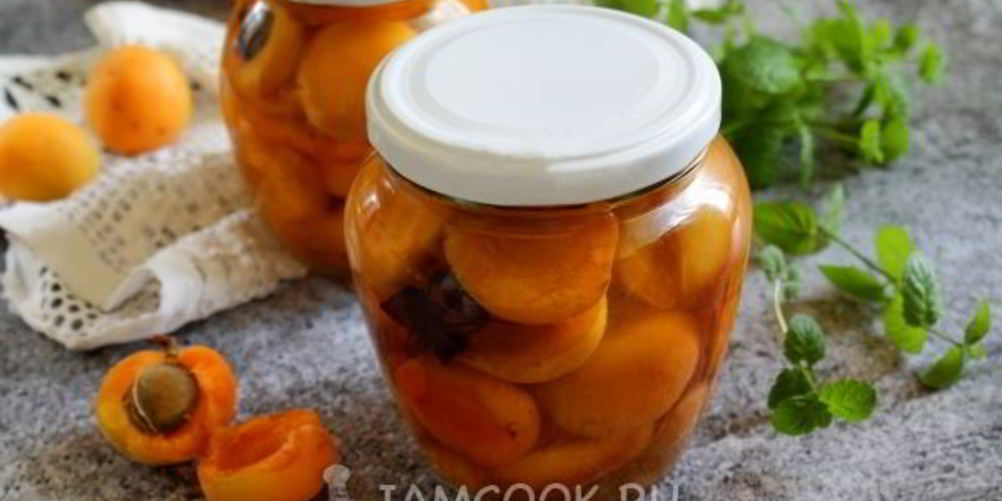 Рецепт компота иза абрикосова беза косточка ны зиму