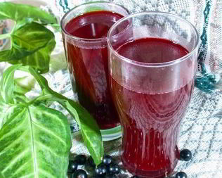 Компот из черемухи