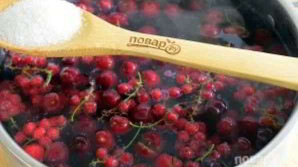 компот из черешни