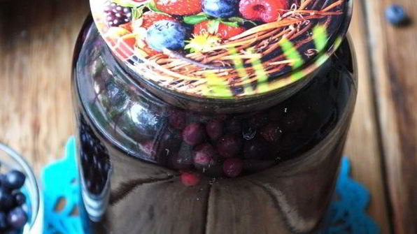 компот из черники