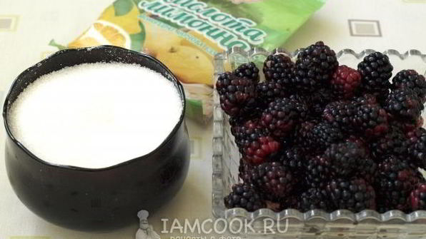 компот из ежевики на зиму