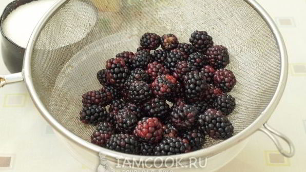 компот из ежевики на зиму