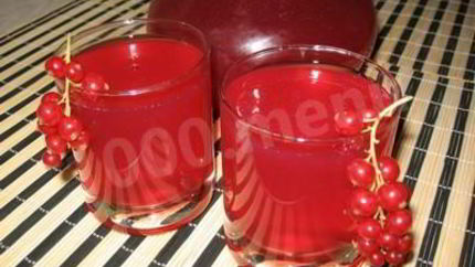 Компот из калины