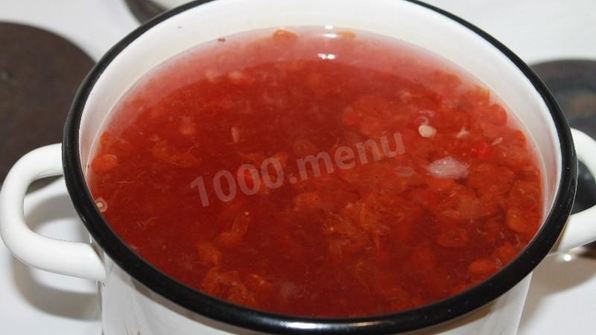 компот из калины