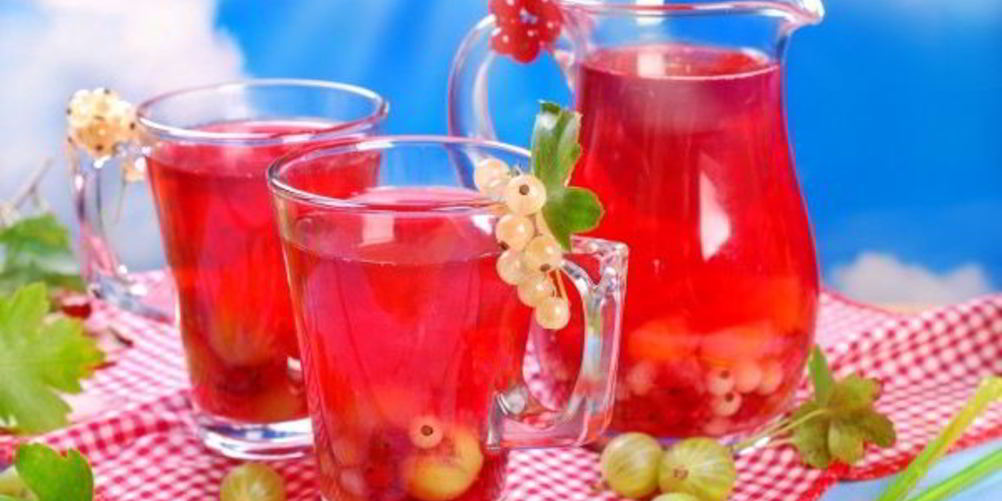 Рецепт компота из крыжовника без закатки