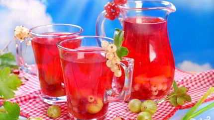 Компот из крыжовника без закатки