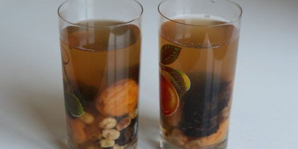 Рецепт компота из кураги и чернослива