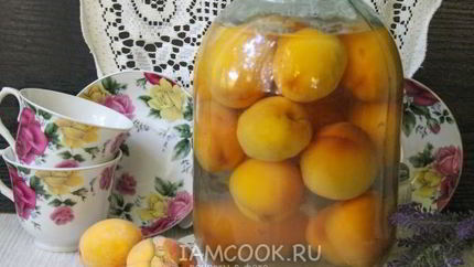 Компот из персиков на зиму
