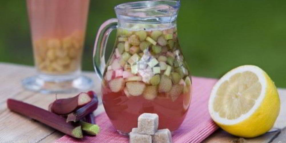 Рецепт компота из ревеня