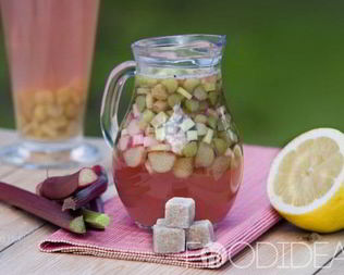 Компот из ревеня