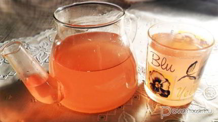 Компот из свежих фруктов и ягод