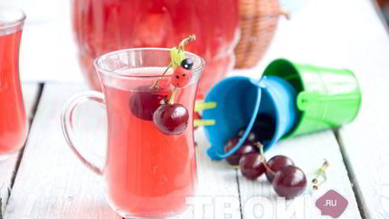 Компот из вишни