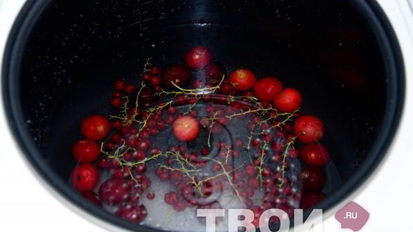 компот из вишни