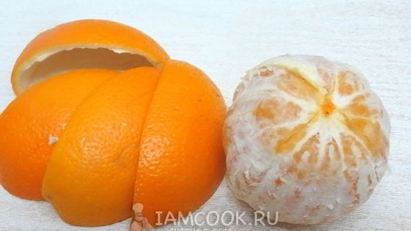 компот из яблок и апельсинов на зиму