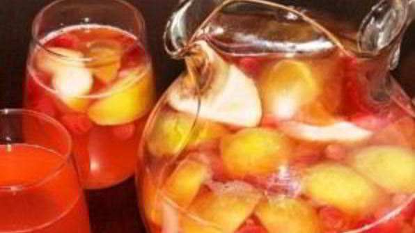 компот из яблок и клюквы